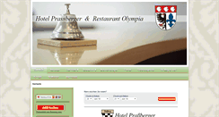 Desktop Screenshot of hotel-prassberger.de